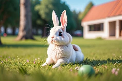 Animal salvaje conejo blanco fondo de pantalla ilustración conejo año