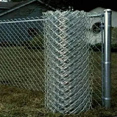 Galvanized Iron Chain Link Fencing Mesh Wire Diameter Mm Height