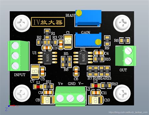 Iv转换电路 Iv放大 跨阻放大器 光电信号放大器 原理图及pcb设计分析 Csdn博客