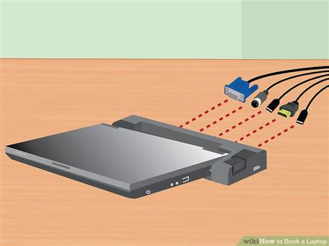 How to Dock a Laptop: 11 Steps (with Pictures) - wikiHow