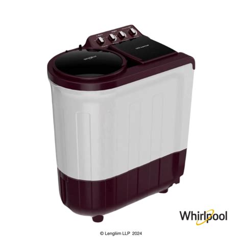 Whirlpool Kg Ace Super Soak Semi Automatic Washing Machine Wine