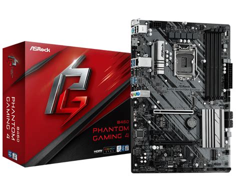 Placa Madre Asrock B460 Phantom Gaming 4 Intel Lga 1200 Ddr4 Hdmi