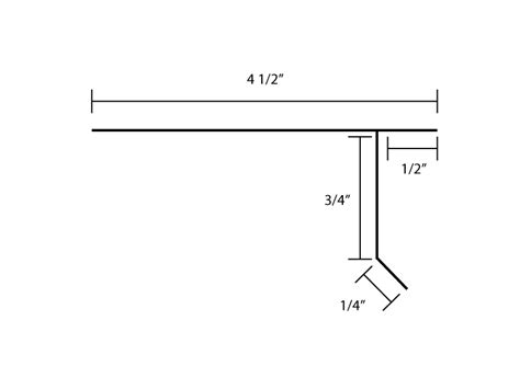 Rdp D Style Drip Edge Flashing 10 Lengths