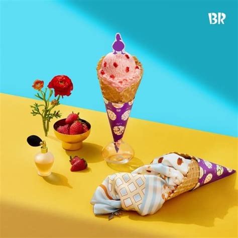 4 Apr 12 May 2022 Baskin Robbins Global Headscarf Brand Promotion SG