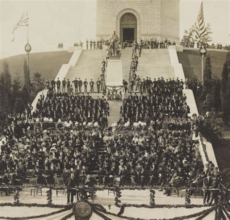 President Theodore Roosevelt Speaking At The Dedication Of The Mckinley National Memorial