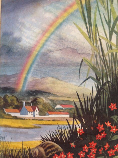 The Rainbow From Weather Ladybird Books Bird Book Painting