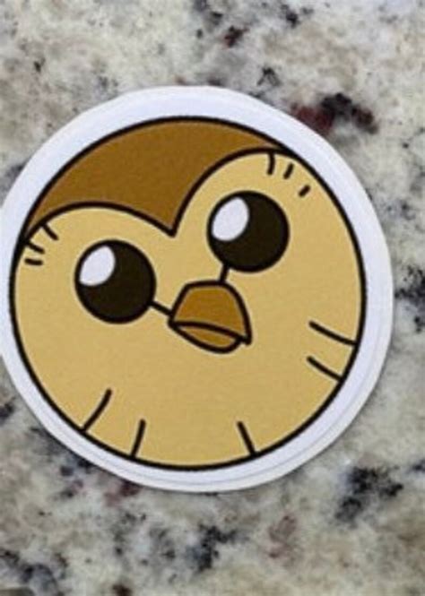 Hooty Sticker Vinyl Sticker The Owl House Car Decal Etsy