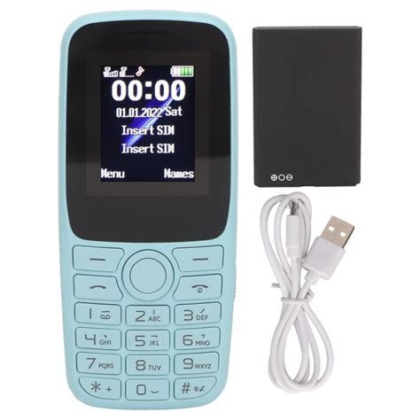 HURRISE téléphone portable pour personnes âgées Téléphone portable