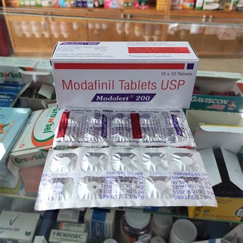 Modalert 200 mg Sun Pharma 100 viên Điều trị chứng ngủ rũ Nhà thuốc