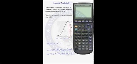 How to Do normal probability calculations on a calculator « Math ...