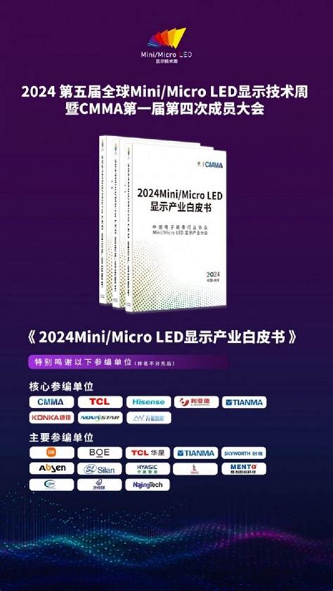 20参编单位加持，《2024 Minimicro Led显示产业白皮书》重磅发布！中国经济导报—中国经济导报网