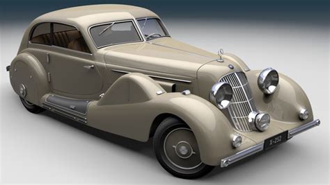 Modelo 3d Mercedes Benz 500K Special Streamliner 1935 TurboSquid 2046108