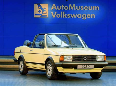 Volkswagen Jetta Cabriolet Karmann 1980 Photo Musée Volkswagen Auto