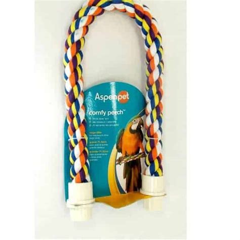 Booda Jw Comfy Rope Perch Large Windy City Parrot