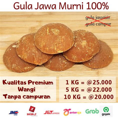 Jual GULA MERAH KELAPA MURNI GULA MERAH GULA JAWA 100 LEBIH GURIH