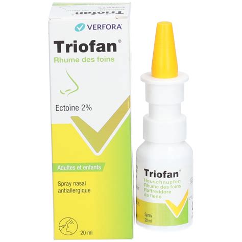 TRIOFAN Rhume Des Foins Spray Nasal 20 Ml Redcare Apotheke