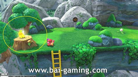 Kirby And The Forgotten Land Eat Snacks Off Of Tree Stumps Locations