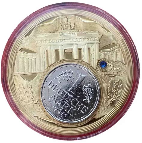 Gigant Medaille Deutschland Das Geld Europas Brandenburger Tor