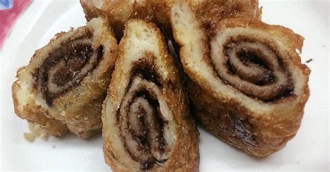 Resep Roti Goreng Gulung Isi Cokelat Oleh Kakayu Cookpad