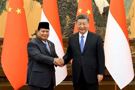 Ini Poin Poin Pertemuan Prabowo Dengan Xi Jinping Di China