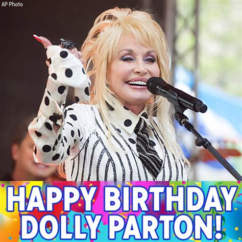 Dolly Partons Birthday Celebration Happybday To