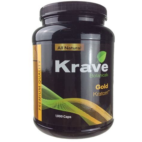 Krave Gold Kratom 1000 Caps Nevada Cash And Carry