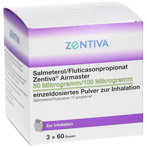 Salmeterol Fluticasonpropionat Zen Air G St Mit Dem E