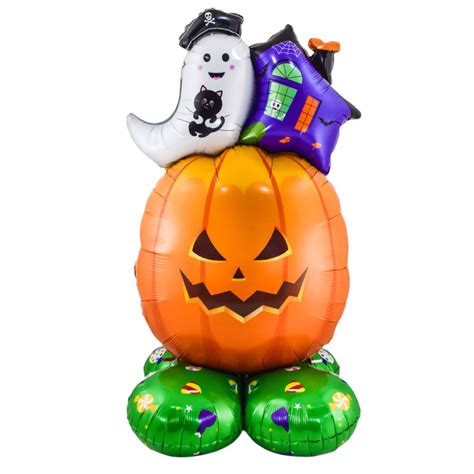 Halloween Inflatables Stacked Decoration, Halloween Blow Up Yard Decor ...