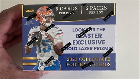 2023 Panini Select Draft Picks Nfl Football 🏈 Trading Card Blaster Box