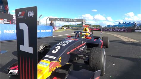 F3 Sprint Race British GP Lindblad Dominates At Silverstone