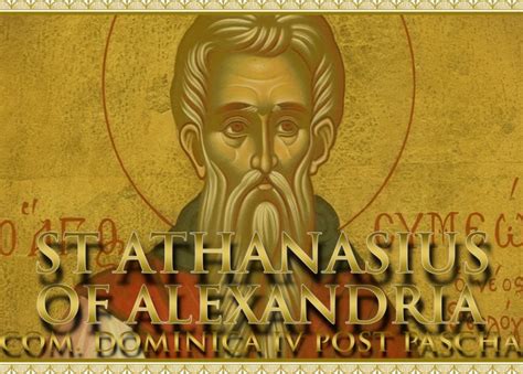 Carissimi Today’s Mass St Athanasius The Old Roman