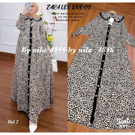 Jual Zara Leo Dress Label Madani Shopee Indonesia