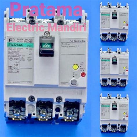 Jual Fuji Electric Earth Leakage Circuit Breaker Elcb Ew Aag P A A