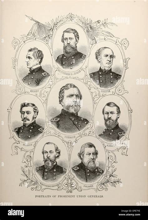 Portraits of prominent Union Generals during the USA Civil War - Negley ...