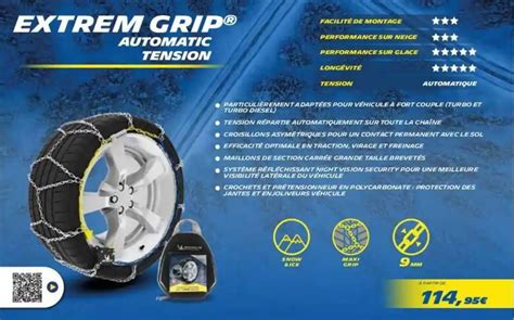 Promo Extrem Grip Automatic Tension Chez Autobacs