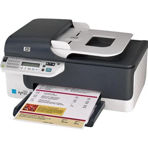 Hp Officejet J All In One Printer Cb A B H Photo Video