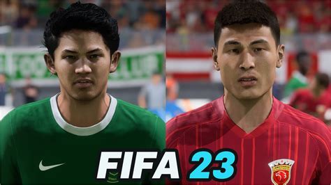 Fifa All China Super League Players Real Faces Youtube