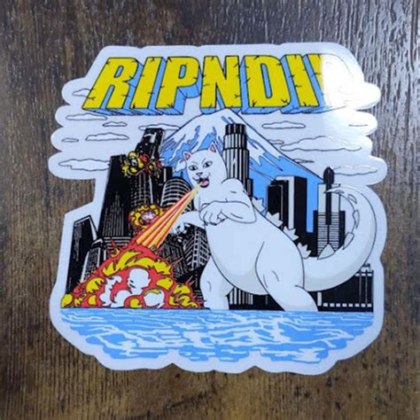 【rp 189】rip N Dip Skateboard Sticker リップンディップ スケートボード ステッカー Rp 189mandearth Stickers 通販