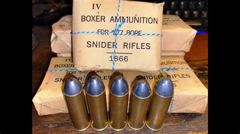 Loading Ammunition for the Snider Enfield Rifle