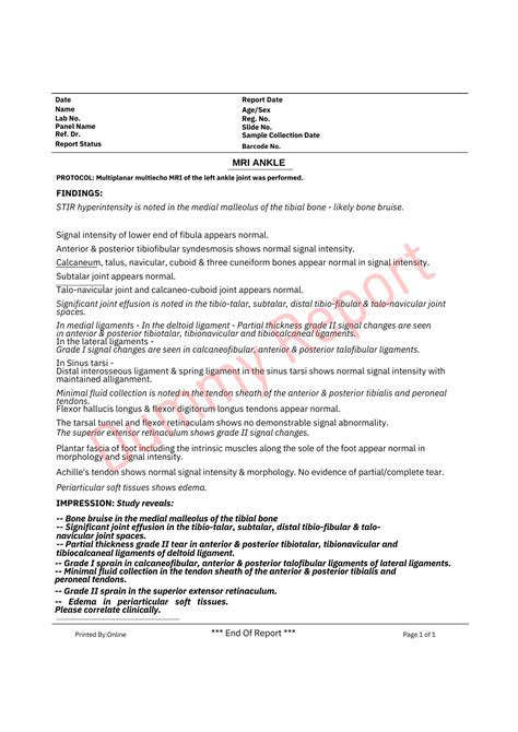 MRI Ankle Price Purpose Procedure Results 2025 Bookmerilab