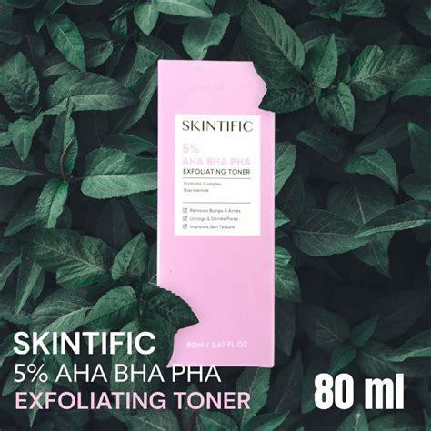 Jual Skintific Aha Bha Pha Exfoliating Toner Ml Shopee Indonesia