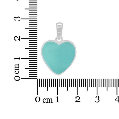 Aqua Chalcedony And Nickel Free Sterling Silver Heart Pendant Jewelry