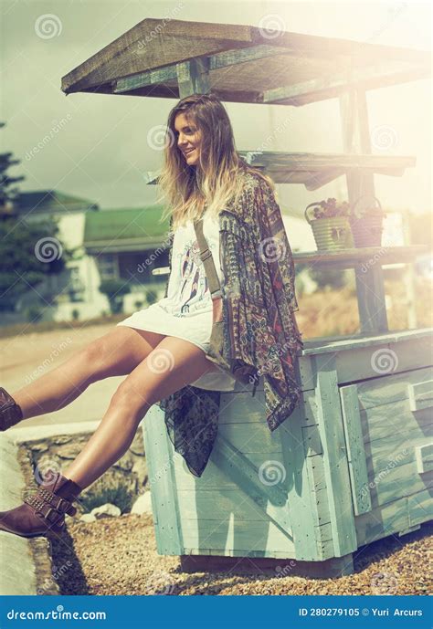 Keep Your Heart Light and Your Soul Happy. a Free Spirited Young Woman ...