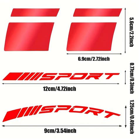 Sport Style Car Wheel Hub Stickers Reflective Diagonal Stripe Car Wheel