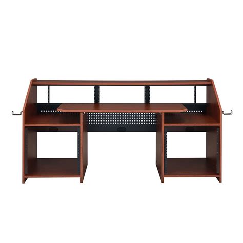 Annette Large Music Desk Natural Black By Acme Furniture Furniturepick