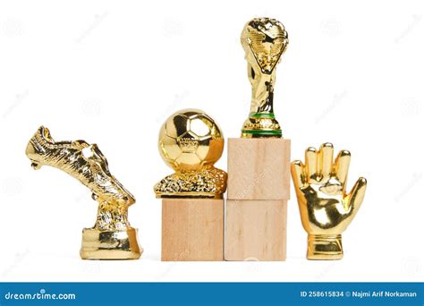 Football Award And Acheivement Editorial Stock Image Image Of