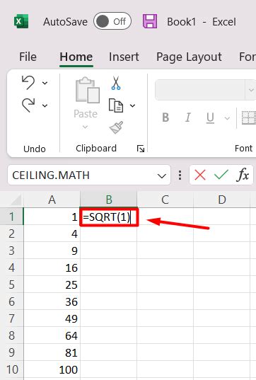 How To Calculate Square Root In Excel 3 Proven Ways