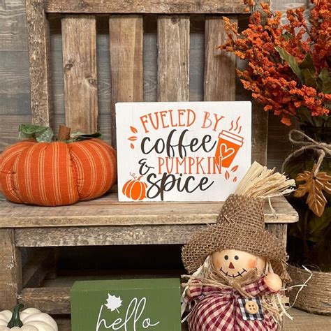 Pumpkin Spice Decor - Etsy