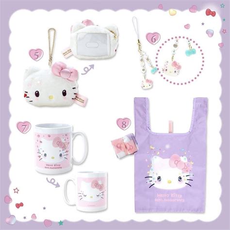 Hello Kitty 50th Anniversary Shop limited edition goods 💖⭐️ 11.1.23 ...