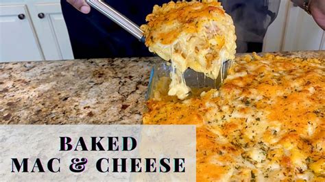 How To Make Baked Macaroni And Cheese Secret Ingredient Revealed Youtube